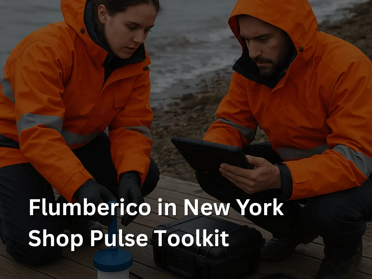 Engineers reviewing shoreline plans